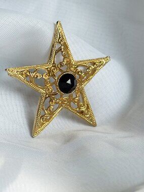 Vintage Star Brooch